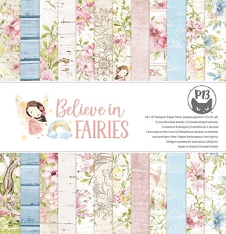 P13 - Believe in Fairies 12x12 Inch Paper Pad
