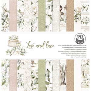 P13 - Love and Lace 12x12 Inch Paper Pad
