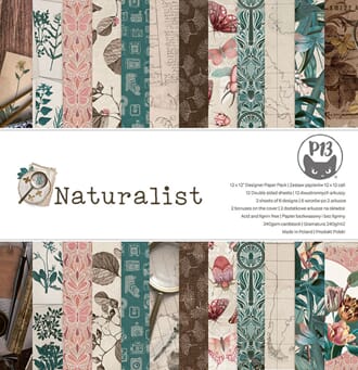 P13 - Naturalist 12x12 Inch Paper Pad