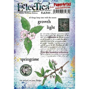 PaperArtsy - E³ Alison Bomber 45 Apple Blossom