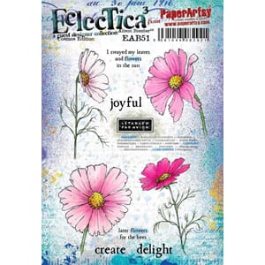 PaperArtsy - E³ Alison Bomber 45  Cosmos Edition