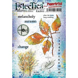 PaperArtsy - E³ Alison Bomber 45  Twisted Leaves Edition