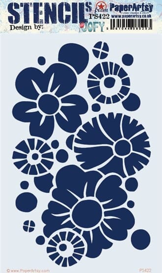 PaperArtsy - Stencil 422