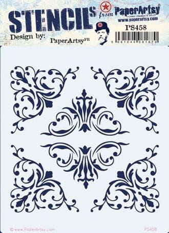 PaperArtsy - Stencil 458