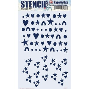 PaperArtsy - Stencil 459