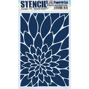 PaperArtsy - Stencil 489 by Tracy Scott