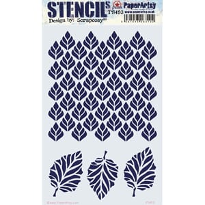 PaperArtsy - Stencil 493 by Scrapcosy