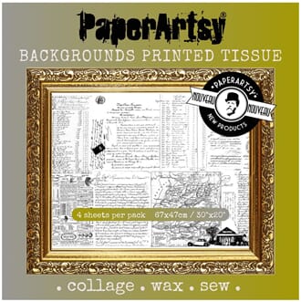 PaperArtsy - Hot Picks Printed Tissue, 4 ark