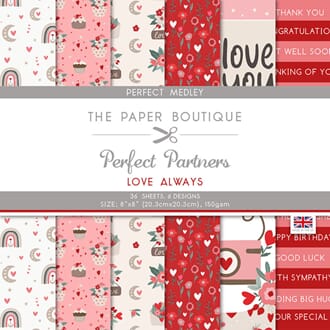 The Paper Boutique - Perfect Partners Love Always Paper Pad