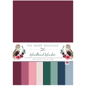 The Paper Boutique - Woodland Wonder A4 Coloured Pad