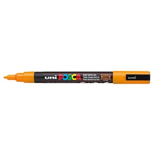 Uni POSCA - PC-3M 3 Bright Yellow Fine 0,9-1,3mm, 1/Pkg