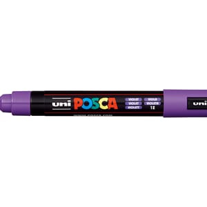 Uni POSCA - PC-5M 12 Violet Medium 1,8-2,5mm, 1/Pkg