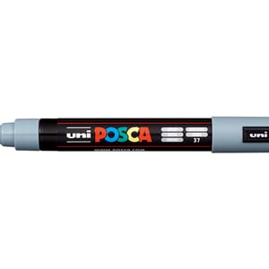 Uni POSCA - PC-5M 37 Grey Medium 1,8-2,5mm, 1/Pkg