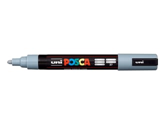 Uni POSCA - PC-5M 37 Grey Medium 1,8-2,5mm, 1/Pkg