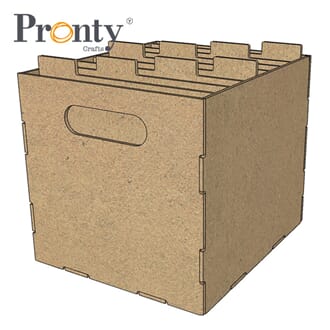 Pronty Crafts - MDF Organizer Tabbox, str 250x220x225 mm