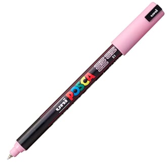 Uni POSCA - PC-1MR 51 Light Pink Ultra-Fine 0,7mm, 1/Pkg
