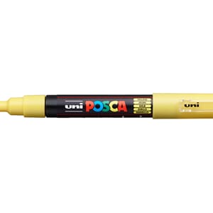 Uni POSCA - PC-1M 2 Yellow Extra-Fine 0,7-1mm, 1/Pkg