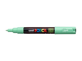 Uni POSCA - PC-1M 5 Light Green Extra-Fine 0,7-1mm, 1/Pkg