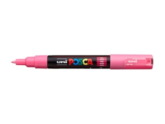 Uni POSCA - PC-1M 13 Pink Extra-Fine 0,7-1mm, 1/Pkg