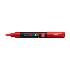 Uni POSCA - PC-1M 15 Red Extra-Fine 0,7-1mm, 1/Pkg