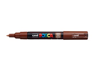 Uni POSCA - PC-1M 21 Brown Extra-Fine 0,7-1mm, 1/Pkg