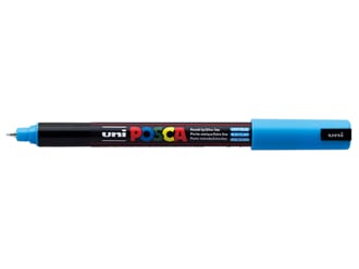 Uni POSCA - PC-1M 8 Light Blue Ultra-Fine 0,7mm, 1/Pkg