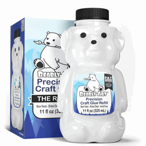 Bearly - Precision Craft Glue - THE REFILL 11 fl oz