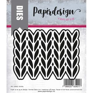 Papirdesign: Strikk dies