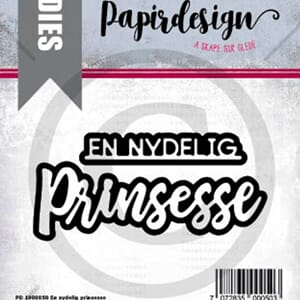 Papirdesign: Prins / prinsesse dies