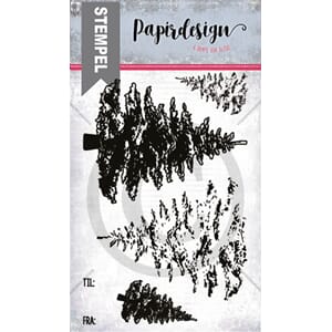 Papirdesign: Juletre 2 Clear stamps