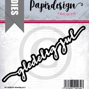 Papirdesign: Gledelig jul dies