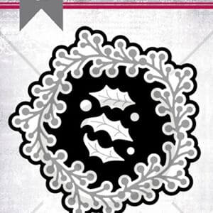 Papirdesign: Kristornkrans dies