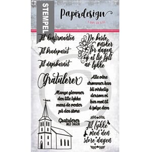 Papirdesign: Kirketradisjoner Clear stamps