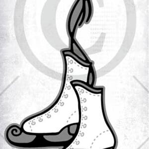 Papirdesign: Skøyter dies