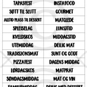 Papirdesign: Hverdagsfest klistremerker