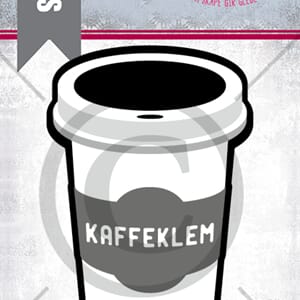 Papirdeisgn: Kaffeklem Dies