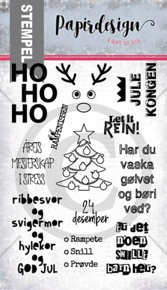 Papirdeisgn: Julegenser Clear Stamps