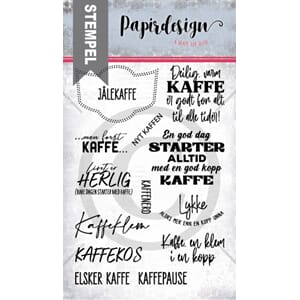 Papirdeisgn: Kaffekos Clear Stamps