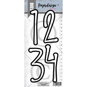Papirdesign: Tall 1-4 dies