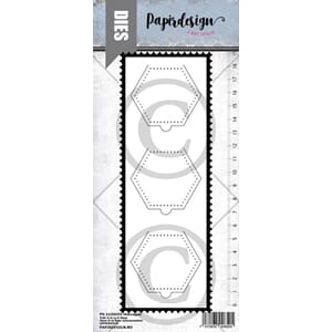Papirdesign: Heksagon dies