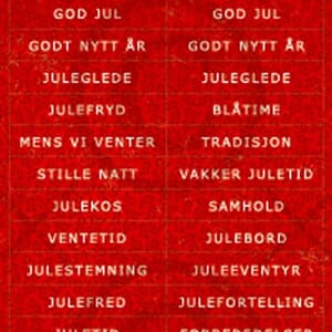 Papirdesign: Juleeventyr klistremerker