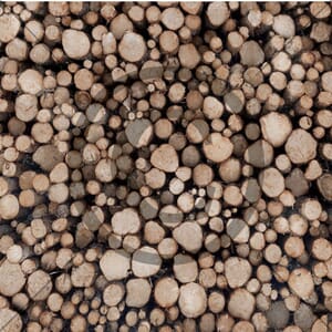 Papirdesign: Vedstabel - Det kimer nå til julefest