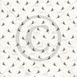 Papirdesign: Full fart i svingen - Hyttetur