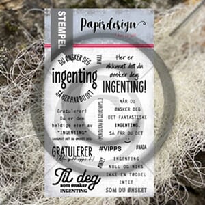 Papirdesign - Ingenting Clear Stamps