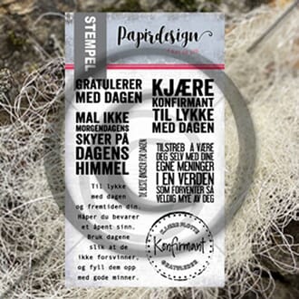 Papirdesign - Dagens himmel Clear Stamps
