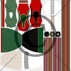 Papirdesign - Fantasibunad - Tradisjon