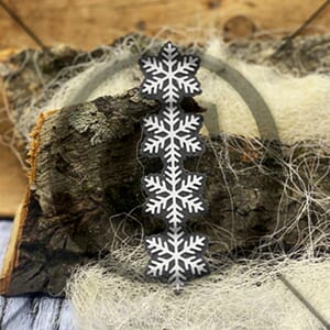 Papirdesign: Snøkrystall 6 Dies