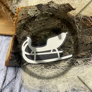 Papirdesign: Slede  Dies