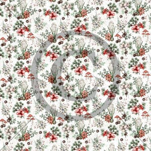 Papirdesign: Juleblomster - Til deg og dine
