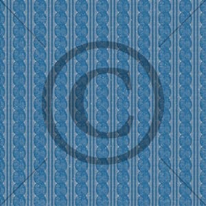 Papirdesign: Blå flettestrikk - Til deg og dine
